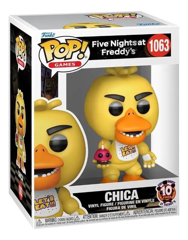 FUNKO POP CHICA FIVE NIGHTS AT FREDDY'S 10TH - 2