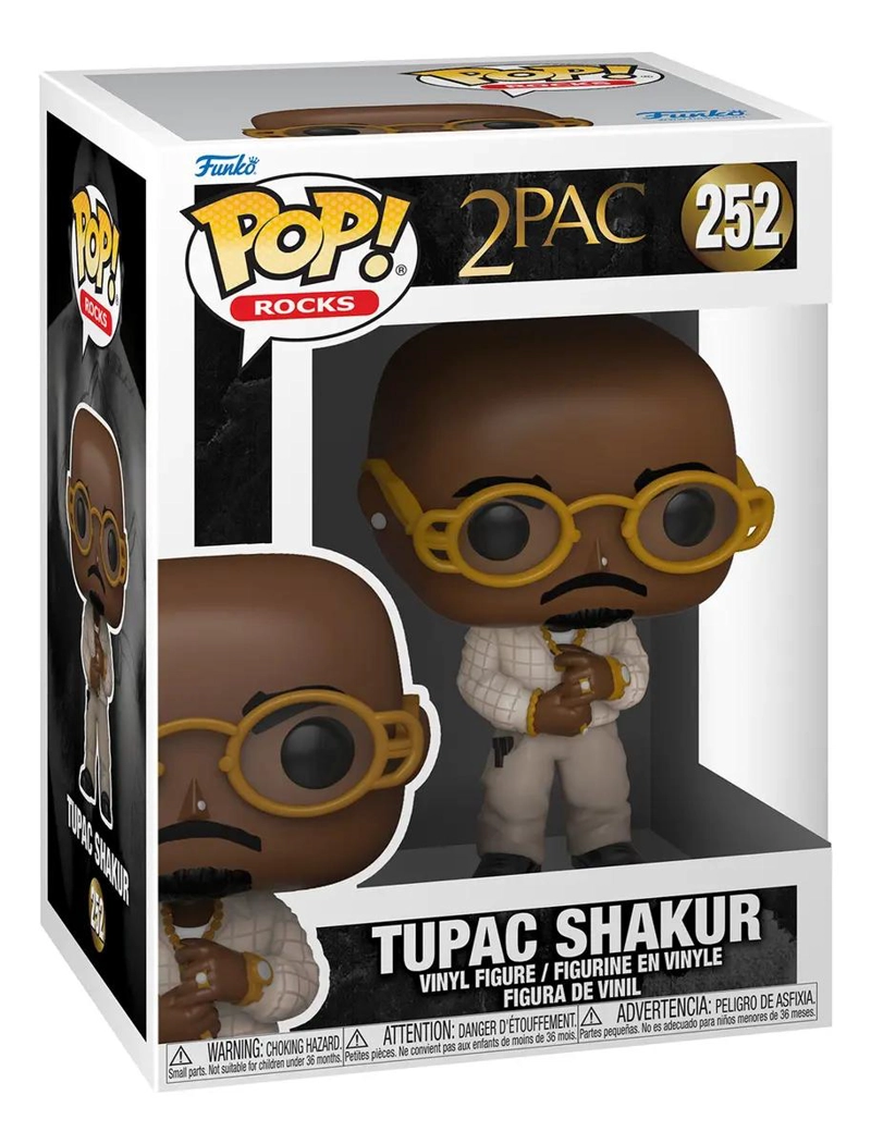 FIGURA COLECCIONABLE TUPAC FUNKO POP - 2