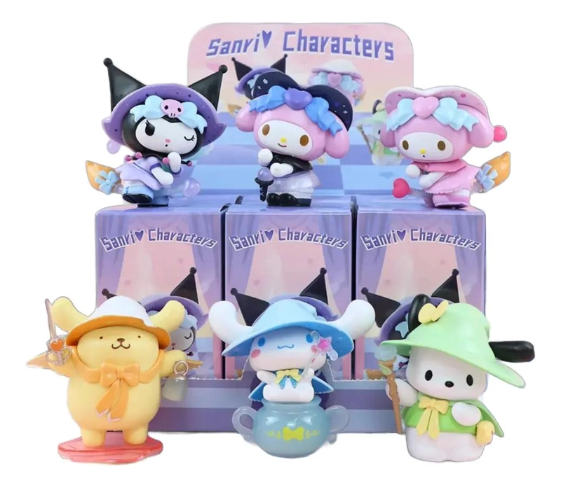 FIGURA SANRIO KITTY AMIGOS BRUJAS - 1