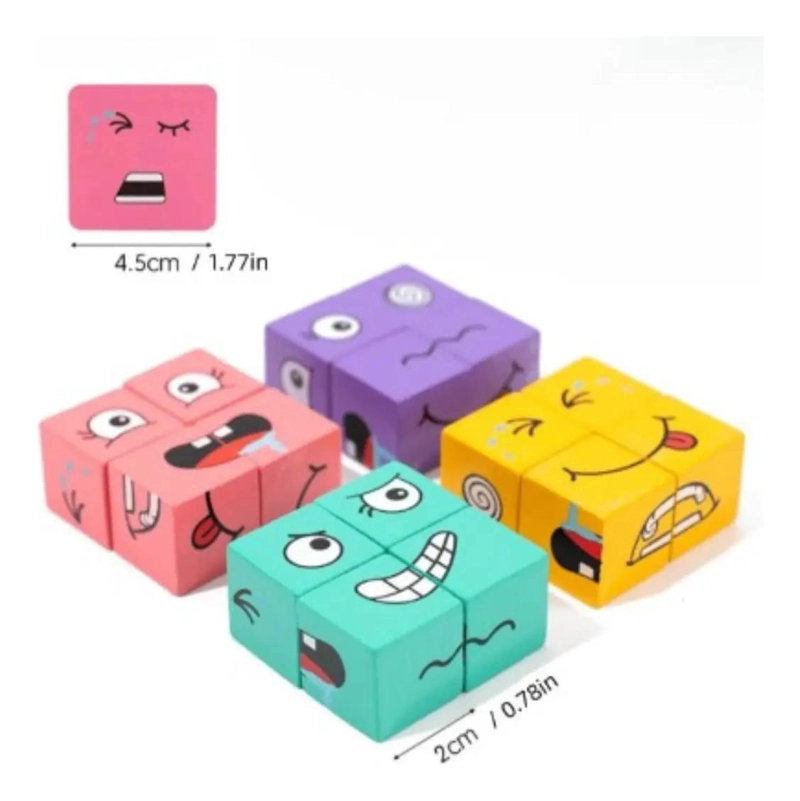 JUEGO DE CUBOS DE EMOCIONES PARA NIÑOS - 5