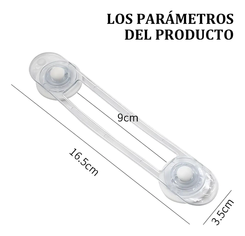 PACK 10 SEGUROS PARA MUEBLES Y CAJONES - 2
