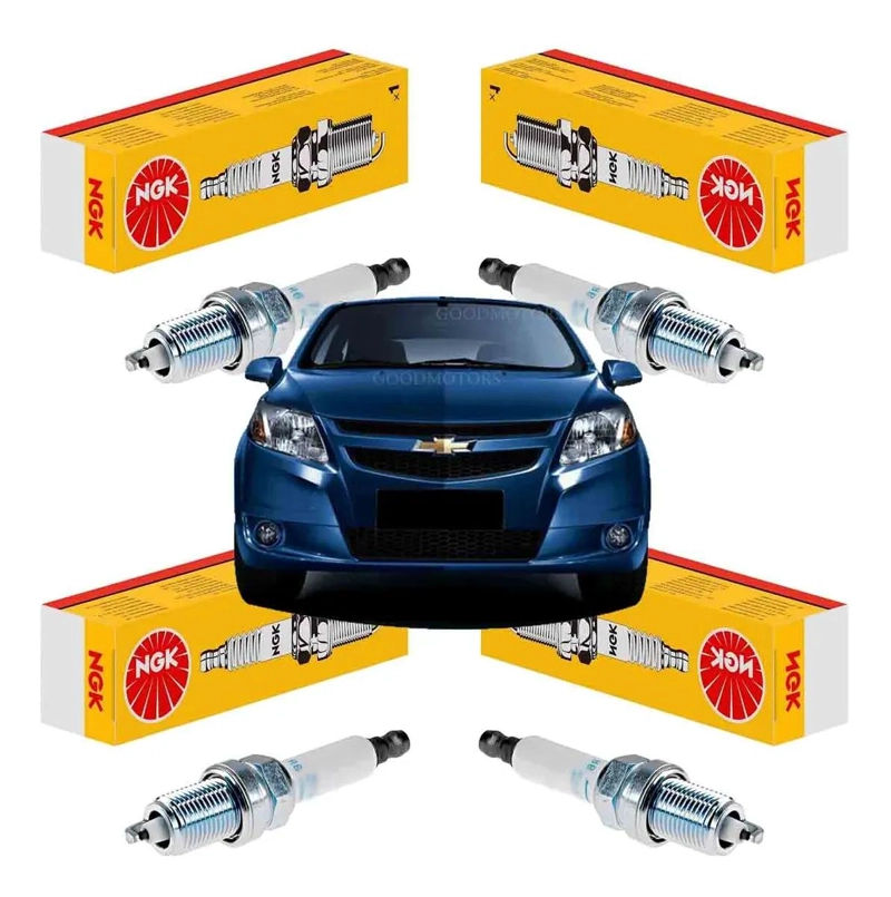 PACK 4 BUJIAS CHEVROLET SAIL 1.4 2011-2014 - 1