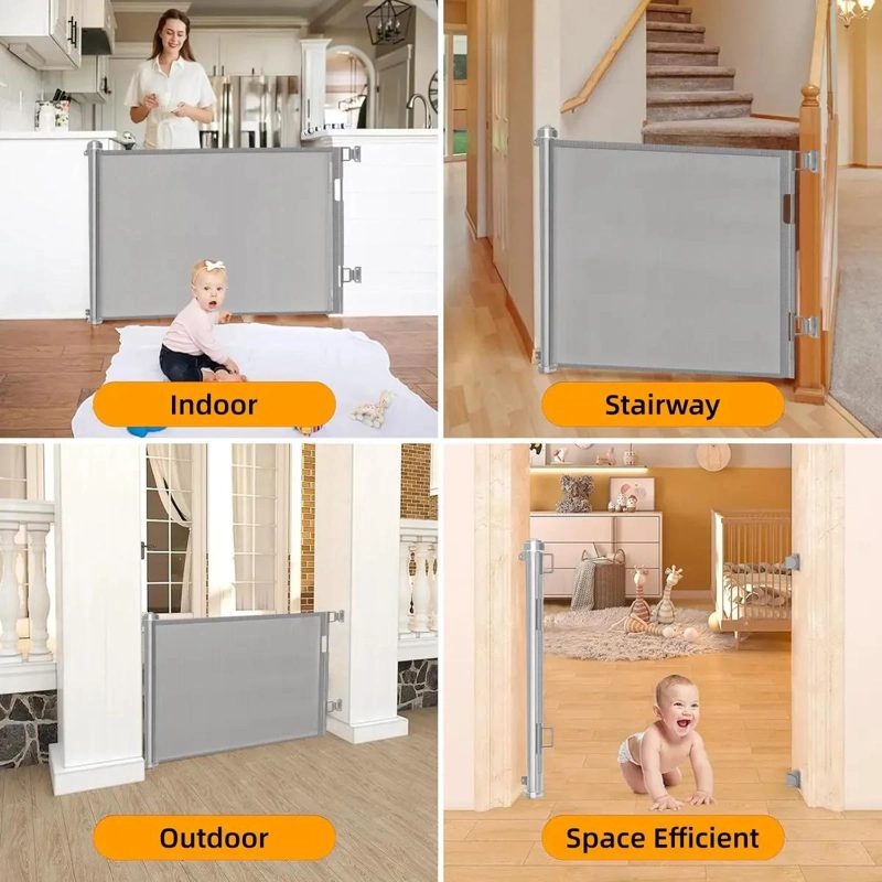 PUERTAS RETRACTILES EXTENSIBLES 180CM PARA BEBE S Y MASCOT - 5