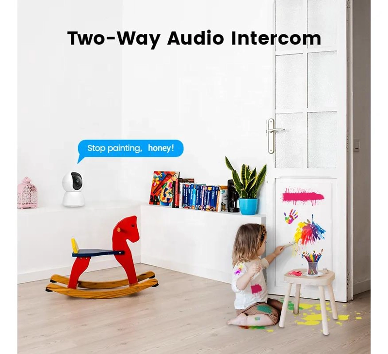 CAMARA WI-FI PARA BEBE S Y MASCOTAS 2MP - 5