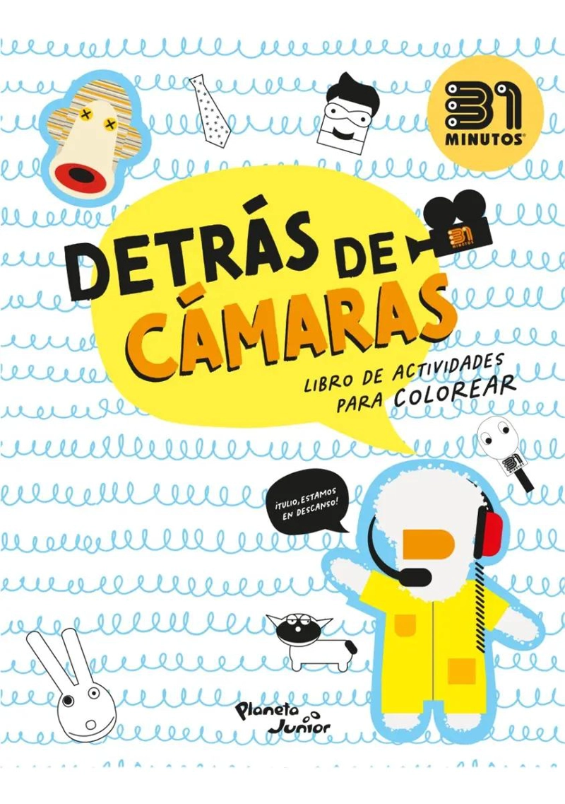 LIBRO DE ACTIVIDADES PARA COLOREAR DETRAS DE CAMARAS - 1
