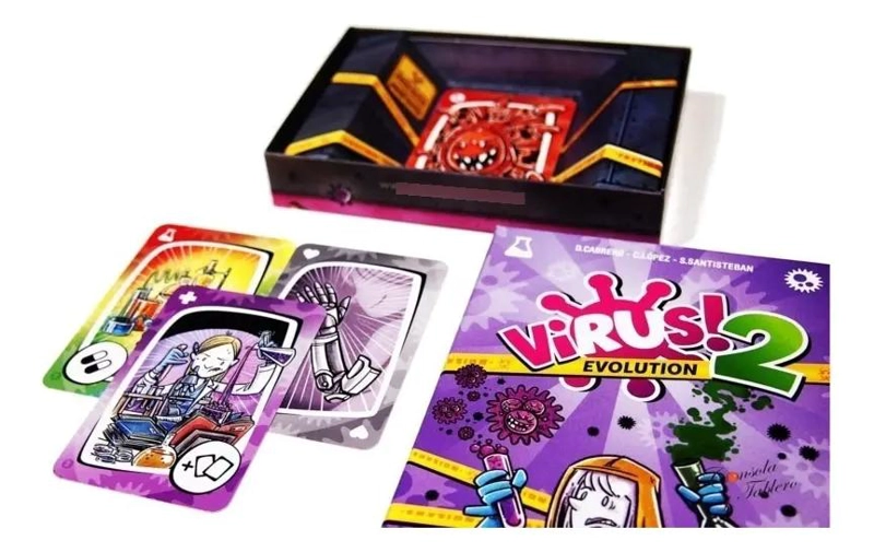 VIRUS 2 EVOLUTION JUEGO DE MESA ESPAÑOL - 5
