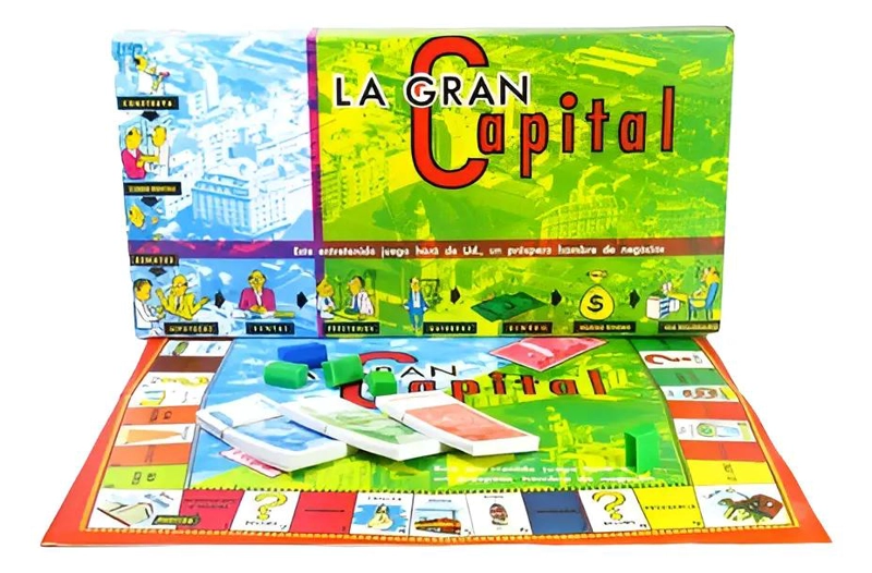JUEGO DE MESA LA GRAN CAPITAL NUEVO Y SELLADO - 1