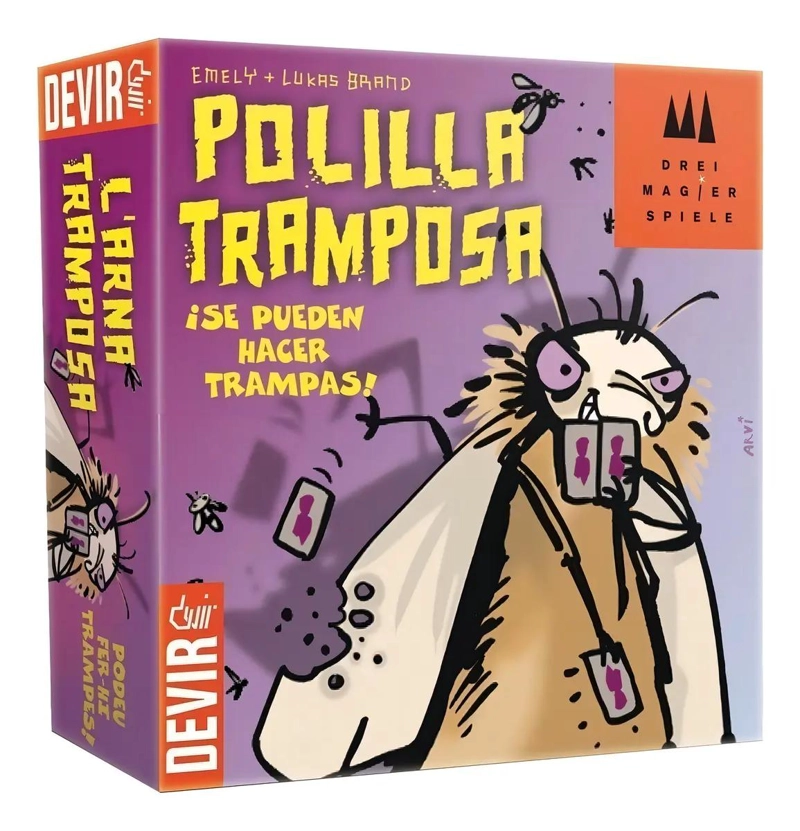 JUEGO DE CARTAS LA POLILLA TRAMPOSA - 1