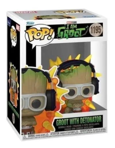 FIGURA DE ACCION GROOT CON DETONADOR - 1