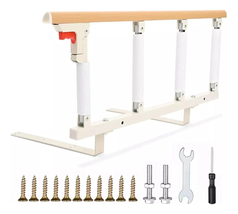 BARANDAL DE SEGURIDAD PLEGABLE PARA CAMA 94CM - 1