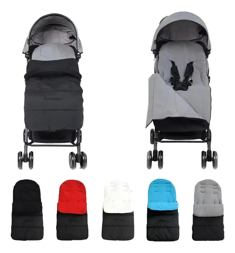 SACO IMPERMEABLE PARA COCHE BEBE  CON FORRO TE RMICO - 1