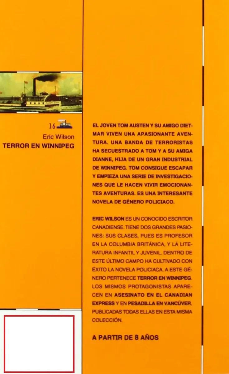 LIBRO TERROR EN WINNIPEG - 2