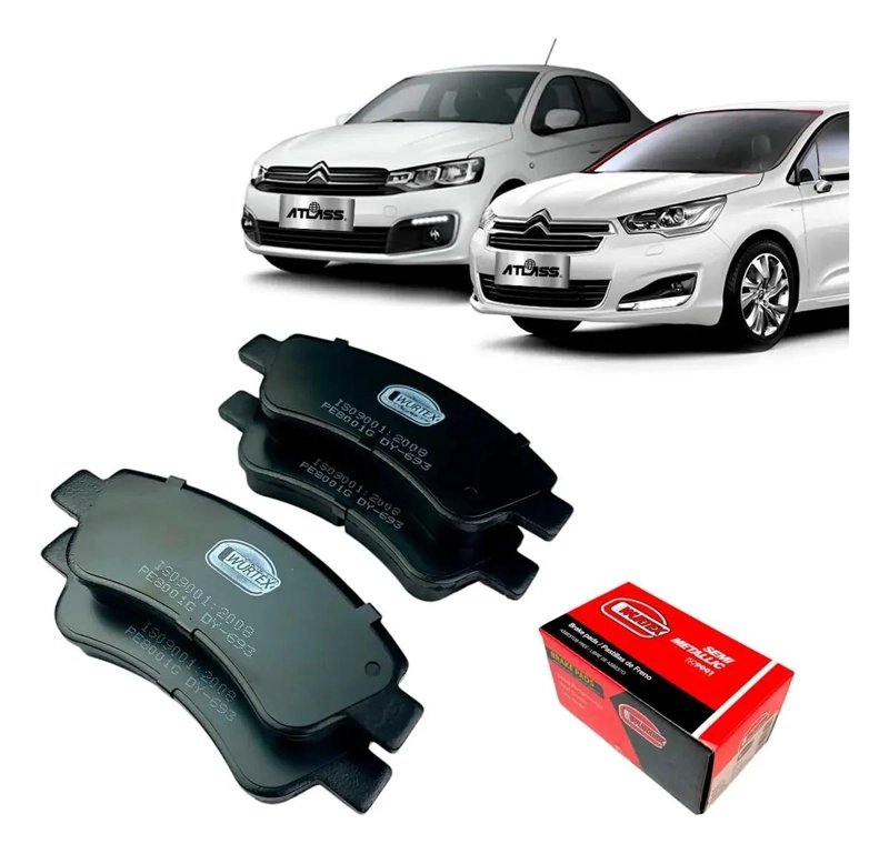 PASTILLAS DE FRENO DELANTERAS CITROEN C-ELYSSE 2013-2021 - 1