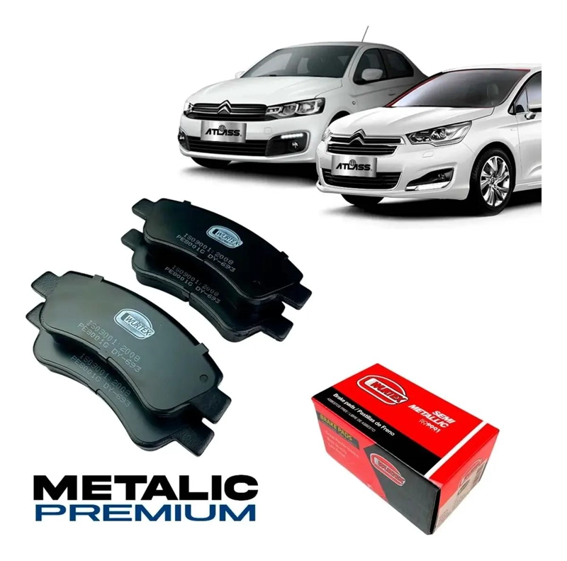 PASTILLAS DE FRENO DELANTERAS CITROEN C-ELYSSE 2013-2021 - 2