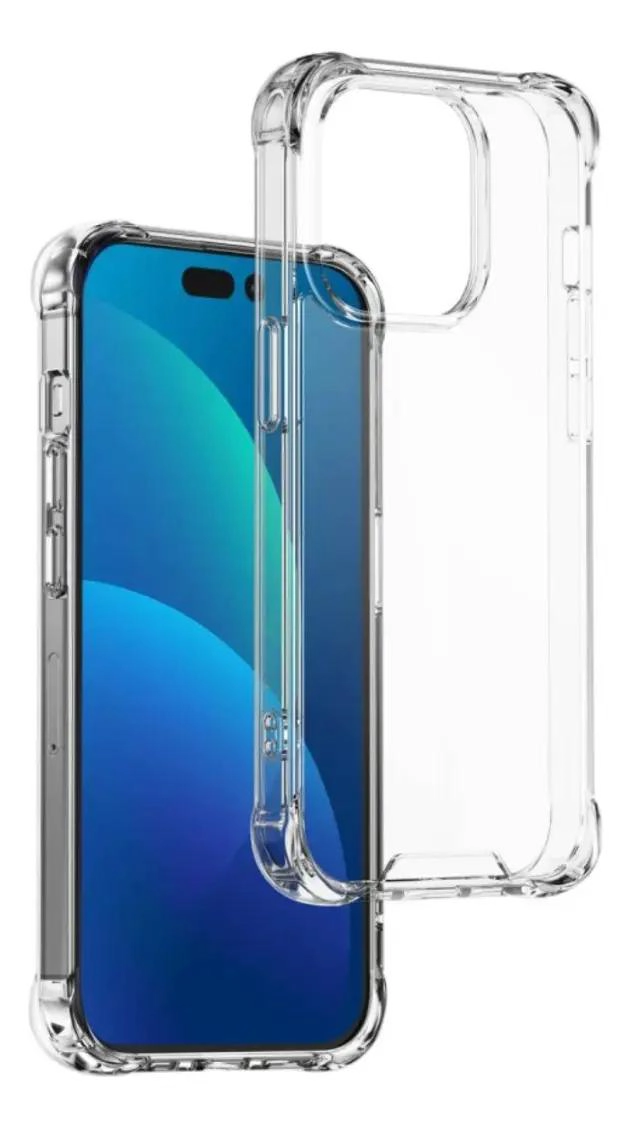 GENÉRICO CARCASA REFORZADA ANTIGOLPE TRANSPARENTE PARA IPHONE