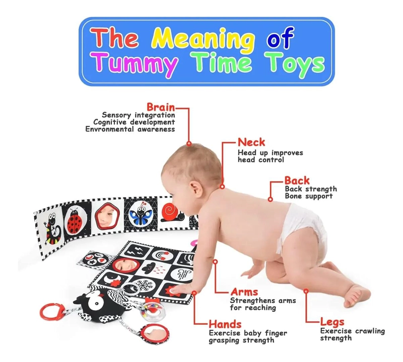 JUGUETES SENSORIALES PARA BEBE S CON ESPEJO Y SONAJEROS - 5
