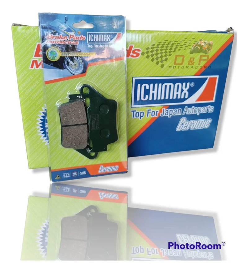 PASTILLA DE FRENO TRASERA PARA MOTOS - 1