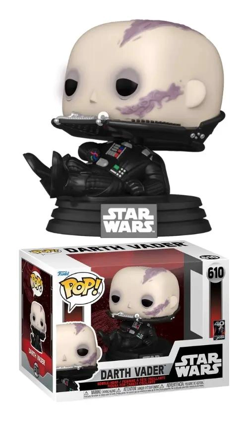 FUNKO POP DARTH VADER SIN MASCARA - 1