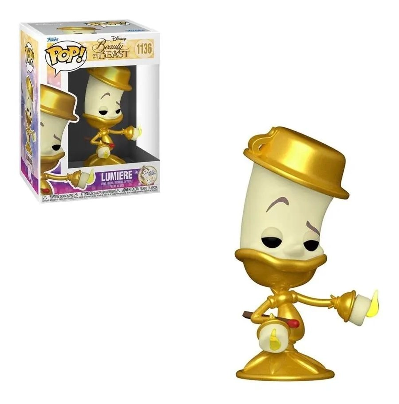 FUNKO POP DISNEY LUMIERE BELLA Y LA BESTIA - 1