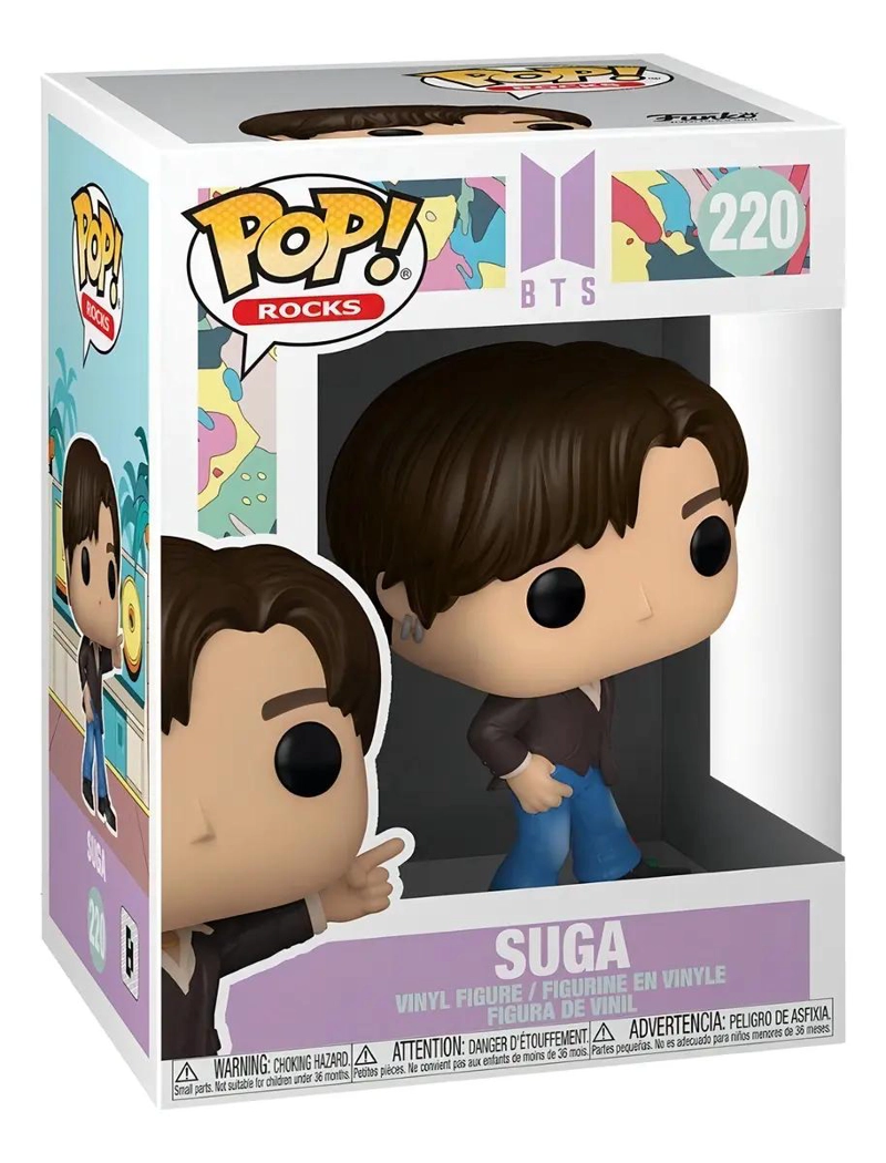 FUNKO POP BTS DYNAMITE COLECCION ORIGINAL SUGA #220 - 4