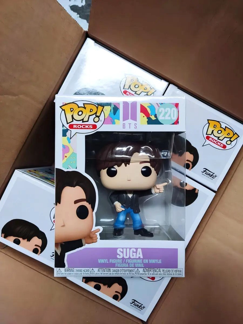 FUNKO POP BTS DYNAMITE COLECCION ORIGINAL SUGA #220 - 5