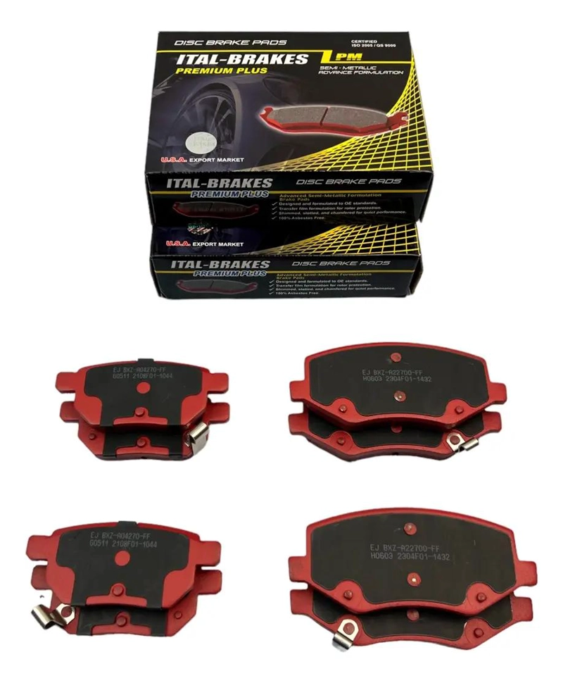 PASTILLAS DE FRENO DELANTERAS PARA AUTO 2015-2021 - 4