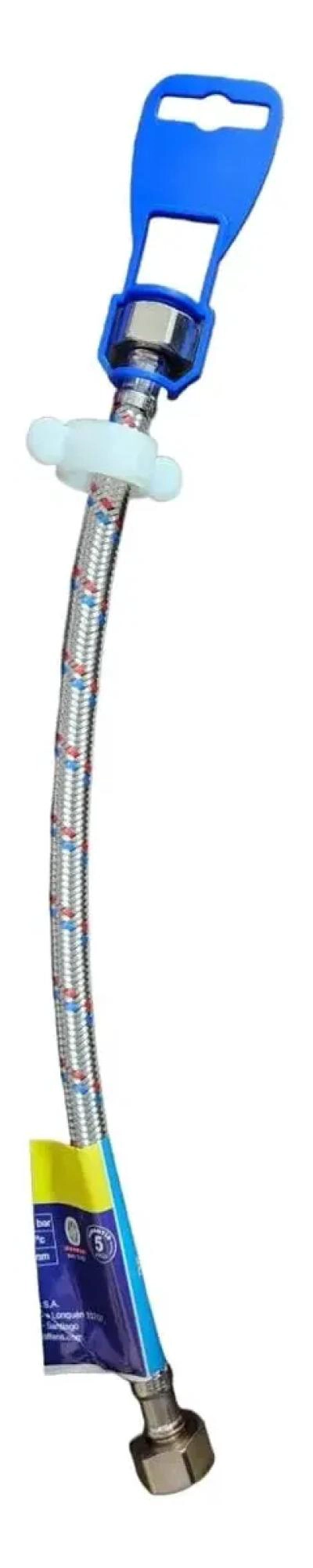 FLEXIBLE DE AGUA ACERO INOX 1/2 100 CM - 5