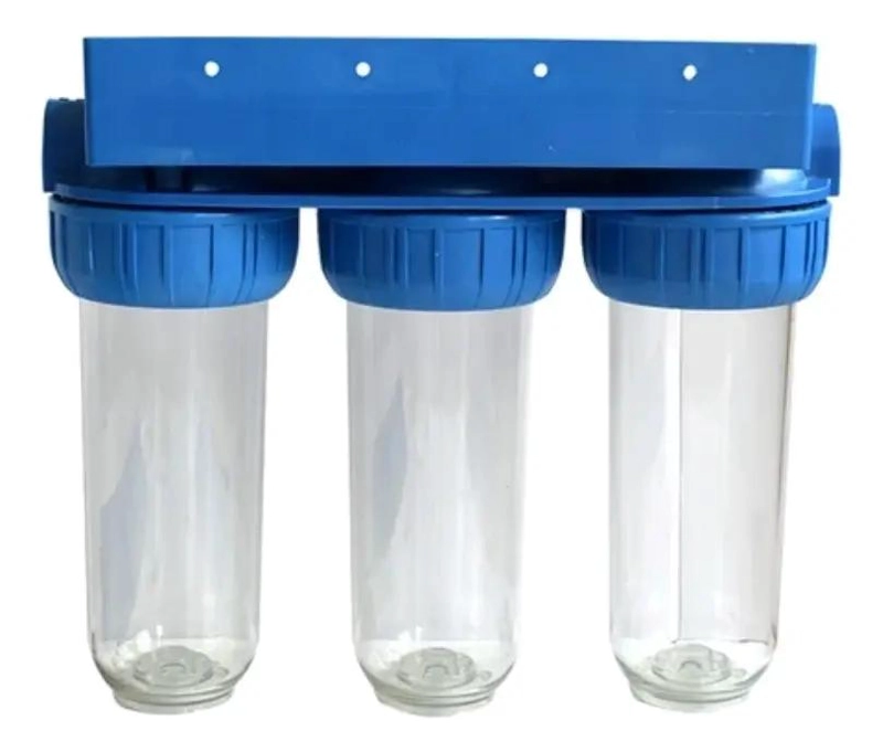 FILTRO DE AGUA 3 ETAPAS 10 PULGADAS 5 MICRAS - 5