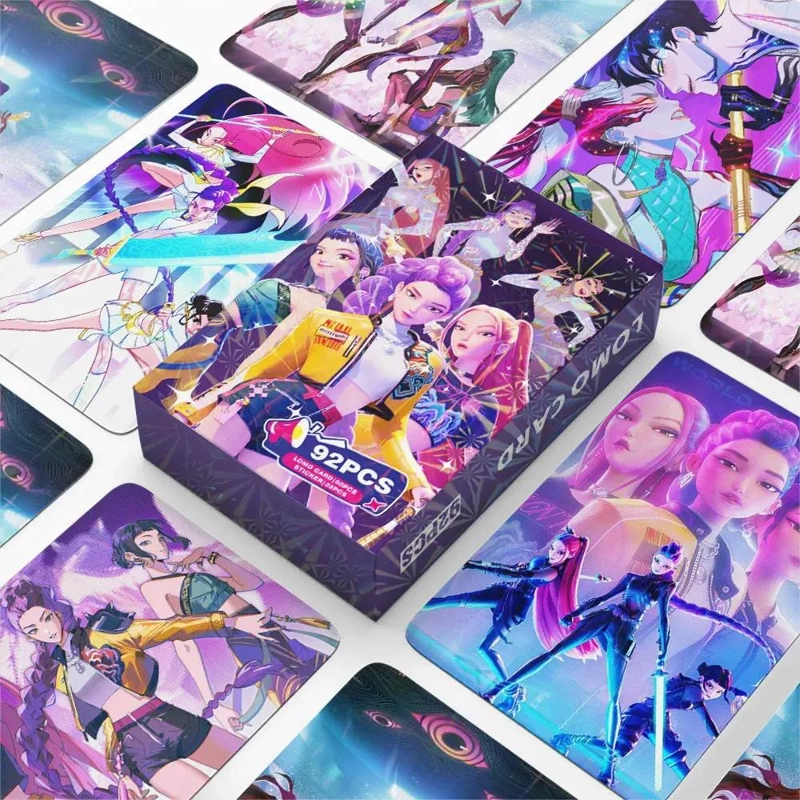 CARTAS GUERRERAS KPOP HUNTRIX 60 UNIDADES - 3