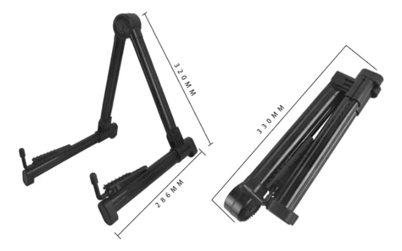 ATRIL PLEGABLE SOPORTE PARA GUITARRA Y BAJO - 2