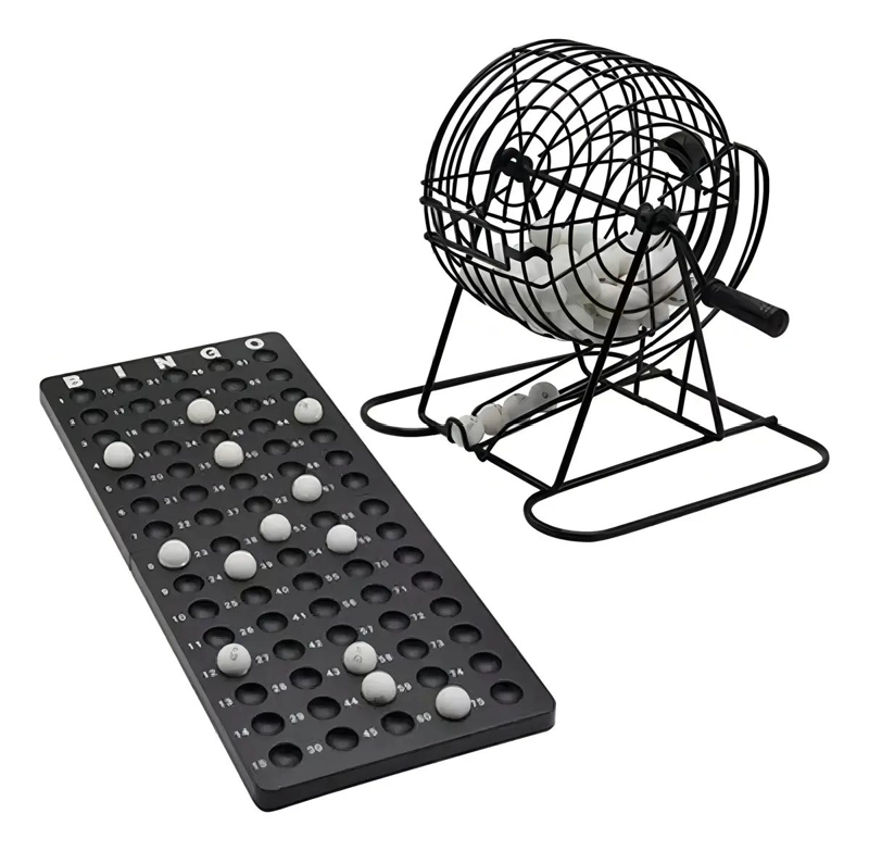 SET BINGO TOMBOLA JUEGO DE MESA FAMILIAR - 5