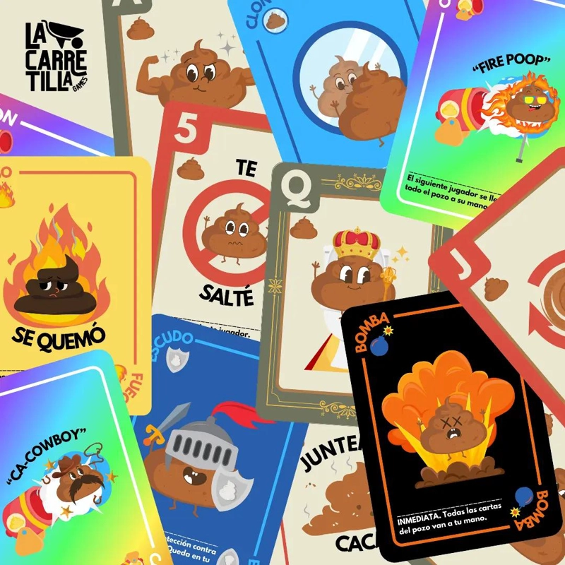 JUEGO DE MESA DIVERTIDO CARE CACA - 1
