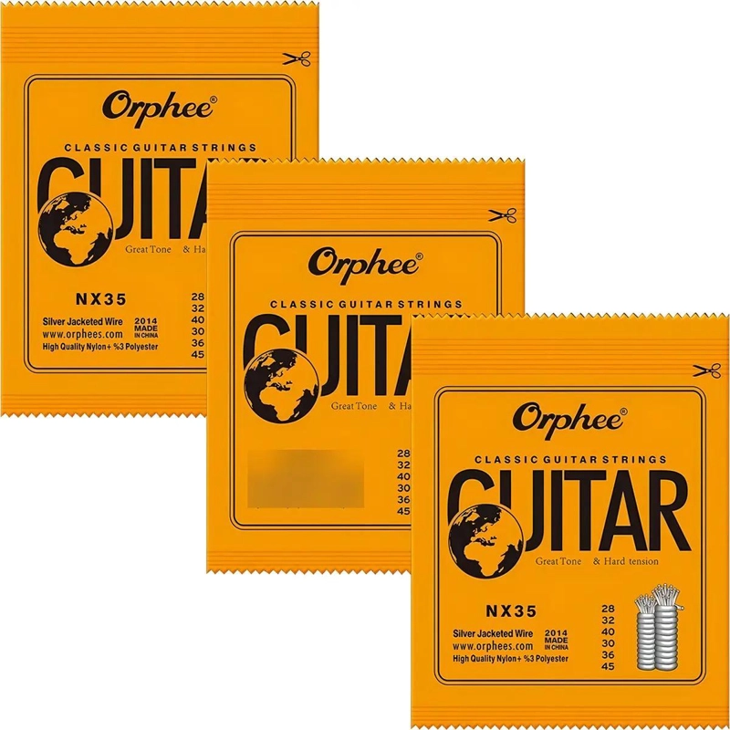 CUERDAS DE NYLON PARA GUITARRA CLASICA ALTA TENSION - 2