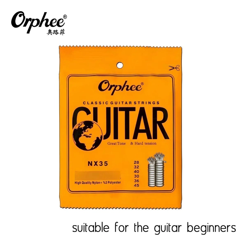 CUERDAS DE NYLON PARA GUITARRA CLASICA ALTA TENSION - 3