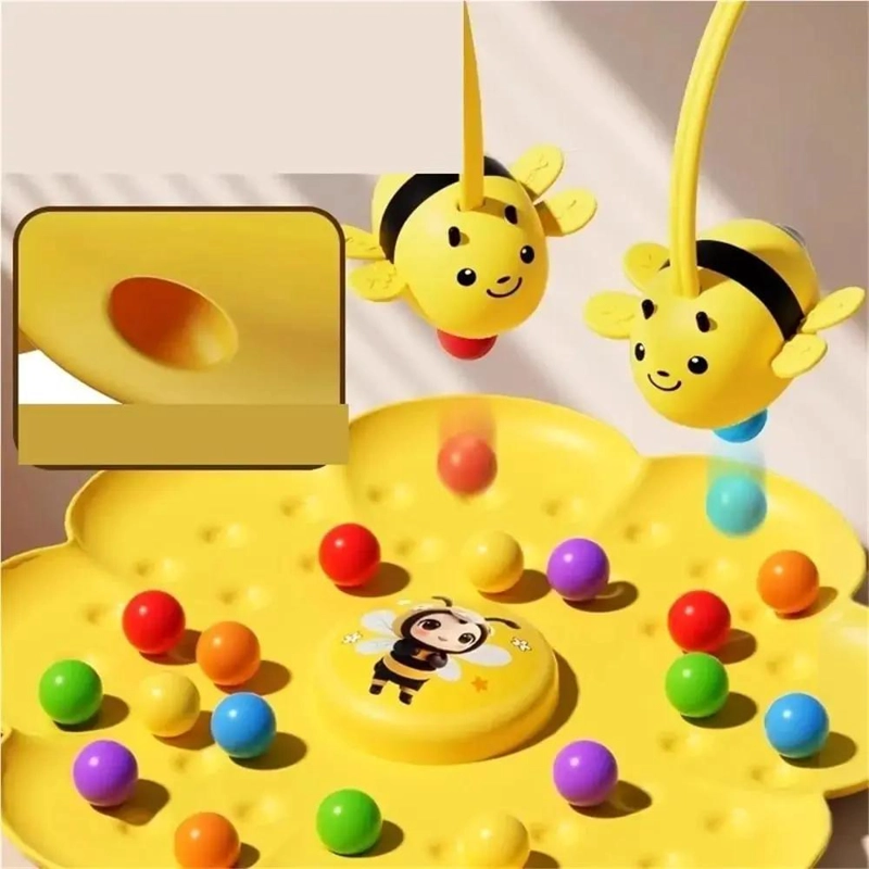 JUEGO DE MESA ABEJA RECOGE PERLAS MAGNE TICAS - 2