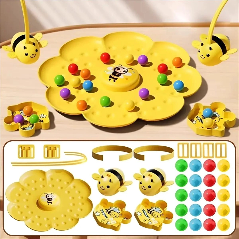 JUEGO DE MESA ABEJA RECOGE PERLAS MAGNE TICAS - 5