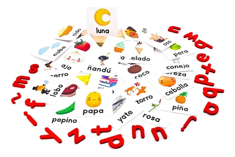 JUEGO DIDACTICO INFANTIL DE ORTOGRAFIA Y SENSORIAL - 5