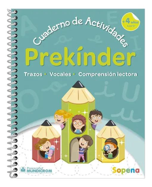CUADERNO DE ACTIVIDADES PREKINDER - 1