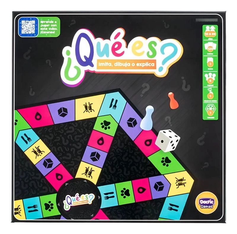 JUEGO DE MESA ¿QUE  ES? IMITA, DIBUJA O EXPLICA - 1