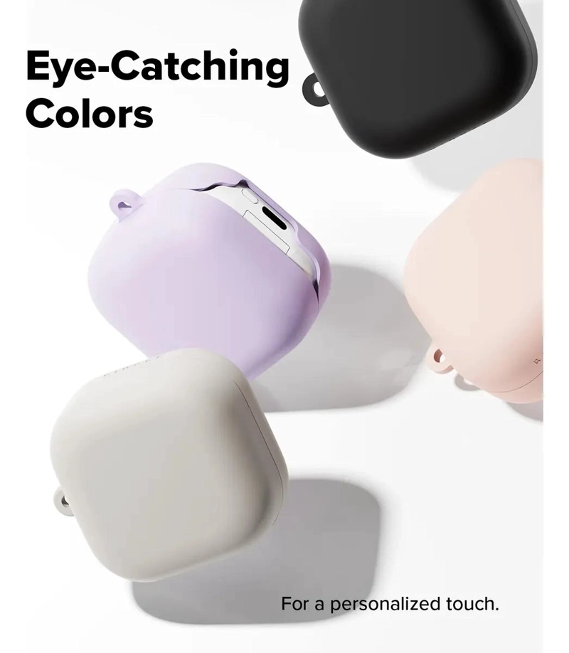 CARCASA DE SILICONA PARA GALAXY BUDS 4 Y 4 PRO - 3
