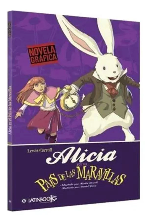 ALICIA EN EL PAIS DE LAS MARAVILLAS NOVELA GRAFICA - 1