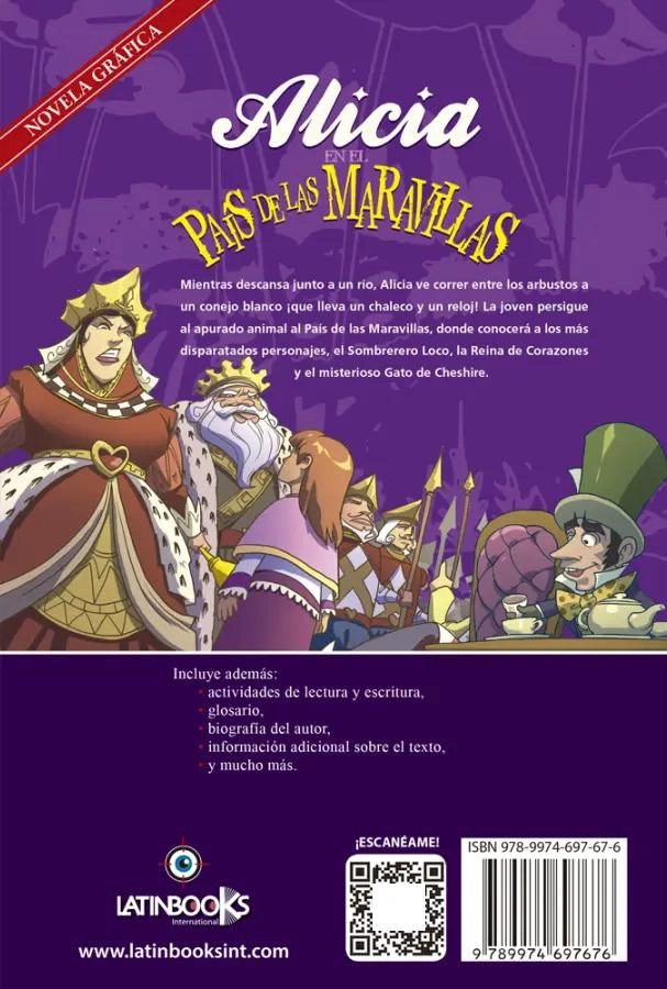 ALICIA EN EL PAIS DE LAS MARAVILLAS NOVELA GRAFICA - 4