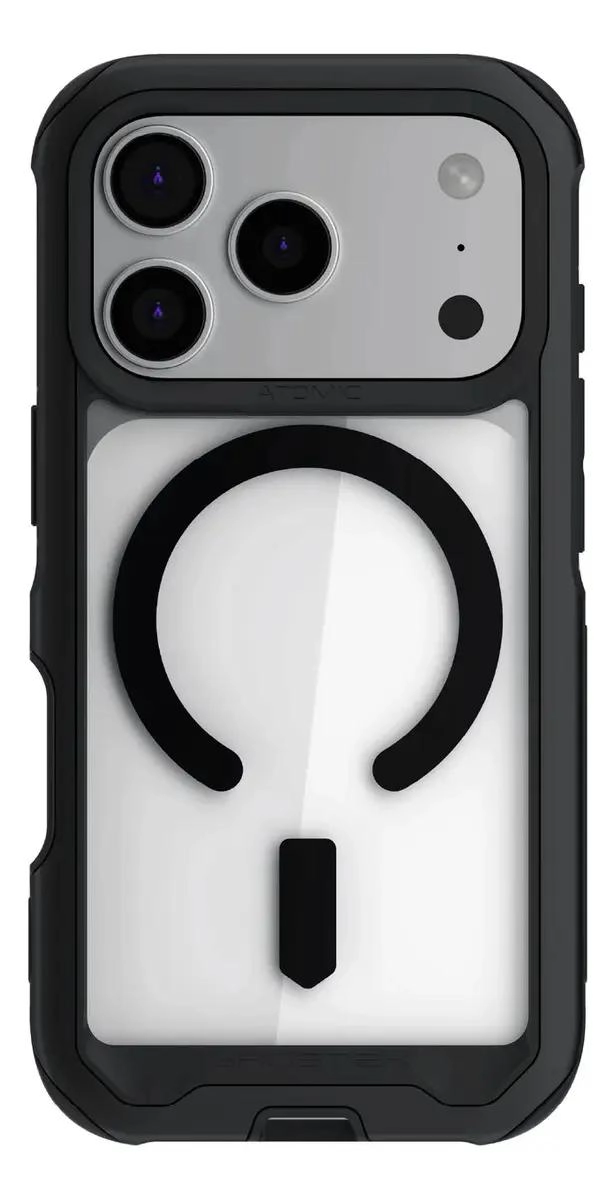 GENÉRICO FUNDA DE ALUMINIO PARA IPHONE 17 PRO COLOR NEGRO