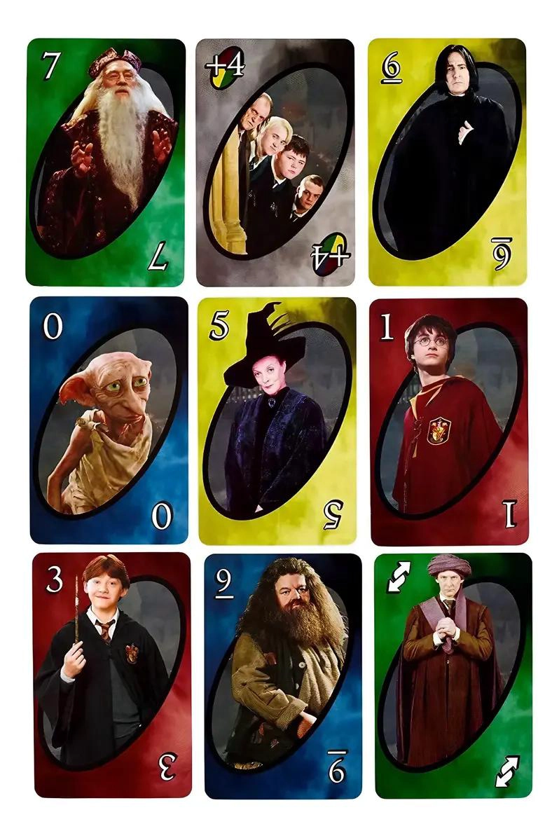 JUEGO DE CARTAS UNO HARRY POTTER EN ESPAÑOL - 3