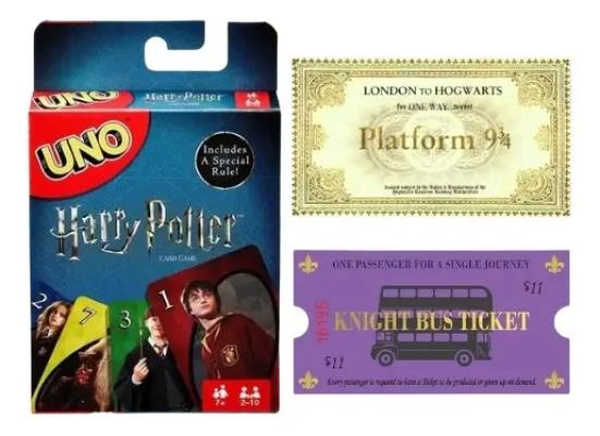 JUEGO DE CARTAS UNO HARRY POTTER EN ESPAÑOL - 4