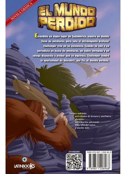 EL MUNDO PERDIDO NOVELA GRAFICA - 3