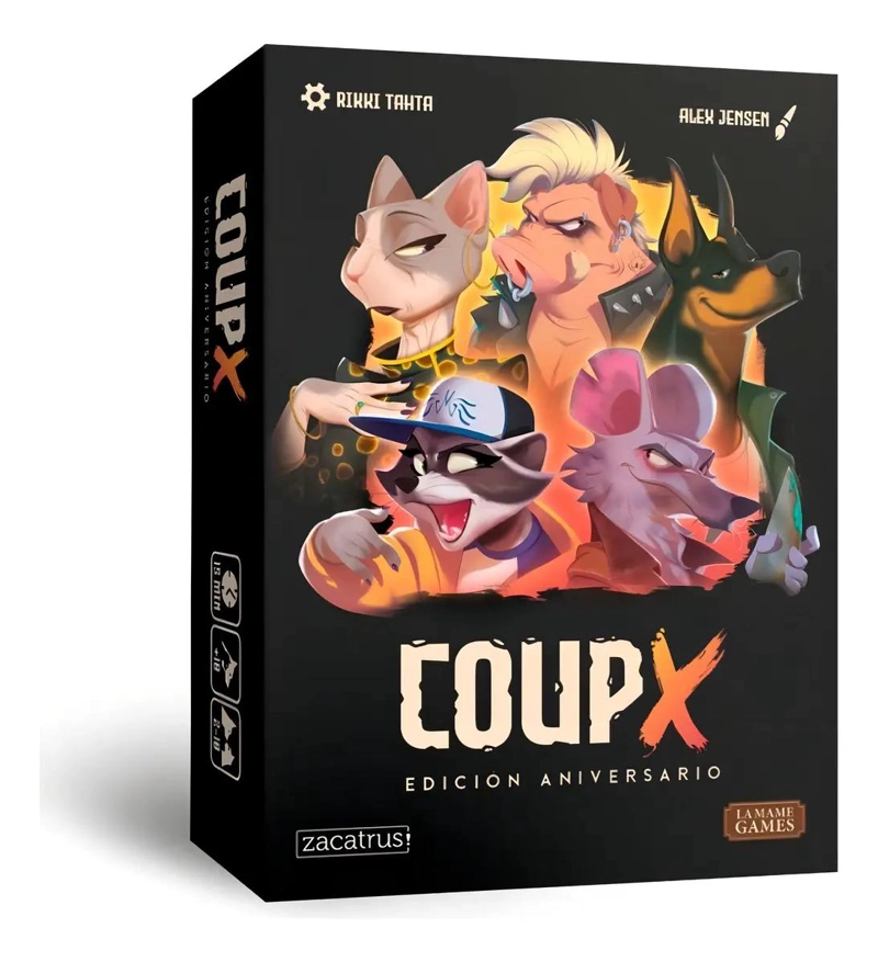 JUEGO DE MESA COUP EDICION ANIVERSARIO DEDUCCION - 1