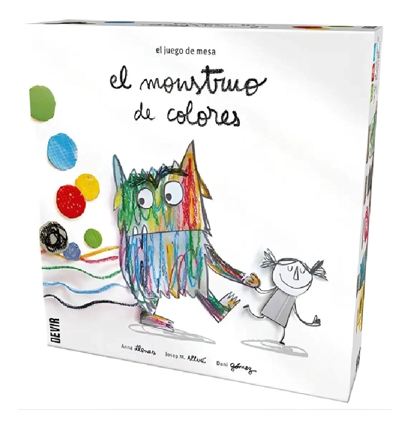 JUEGO DE MESA EL MONSTRUO DE COLORES - 1