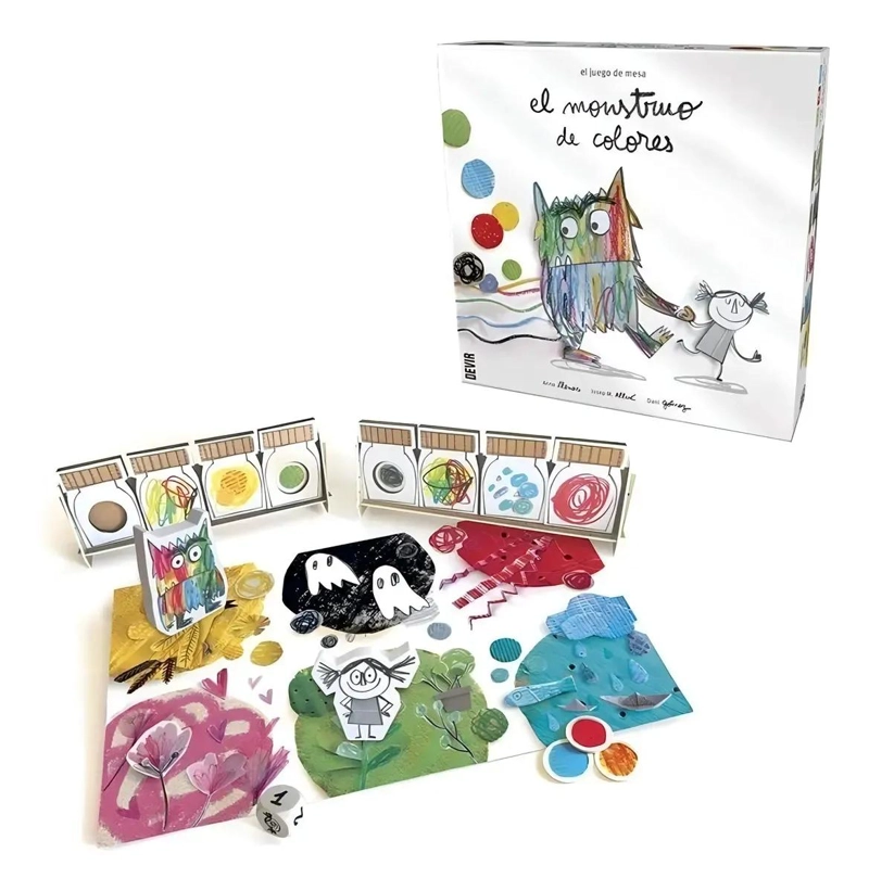 JUEGO DE MESA EL MONSTRUO DE COLORES - 2