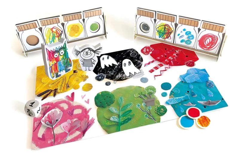 JUEGO DE MESA EL MONSTRUO DE COLORES - 4